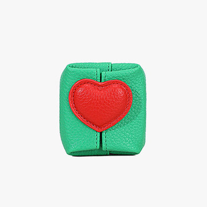 🥹💖A small, divine luxury gift for jewelry lovers --Sweetheart Mini Leather Clutch✨