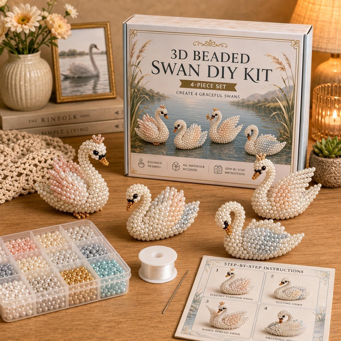 💸Riduzione di prezzo a tempo limitato🐦Il tuo nuovo hobby preferito è arrivato! -- Kit fai da te per creare piccoli animali 3D con perline
