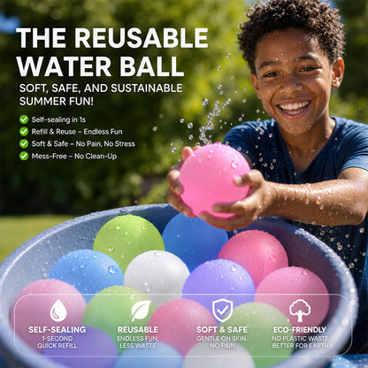 💦Immergi, lancia, ripeti🎈 Reusable Self-Sealing Water Balloons