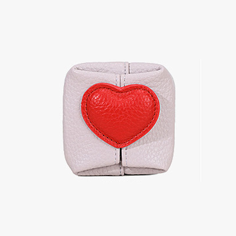 🥹💖A small, divine luxury gift for jewelry lovers --Sweetheart Mini Leather Clutch✨