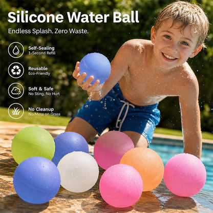 💦Immergi, lancia, ripeti🎈 Reusable Self-Sealing Water Balloons