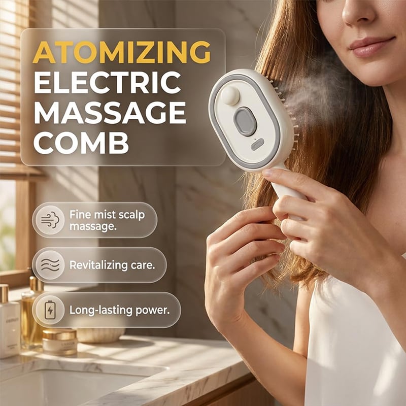 🔥 Electric Steam Hair Care Brush 2026