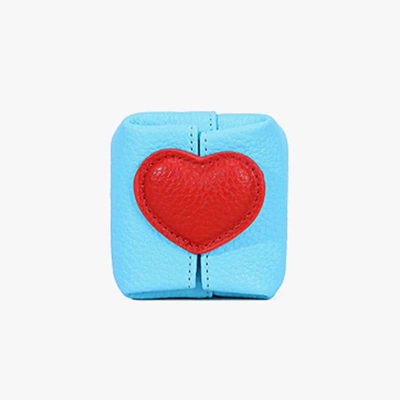 🥹💖A small, divine luxury gift for jewelry lovers --Sweetheart Mini Leather Clutch✨