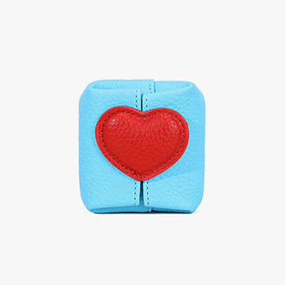 🥹💖A small, divine luxury gift for jewelry lovers --Sweetheart Mini Leather Clutch✨