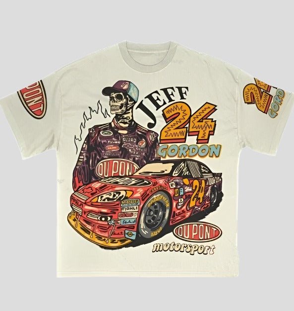 Jeff Gordon 24 Graphic Print T-Shirts