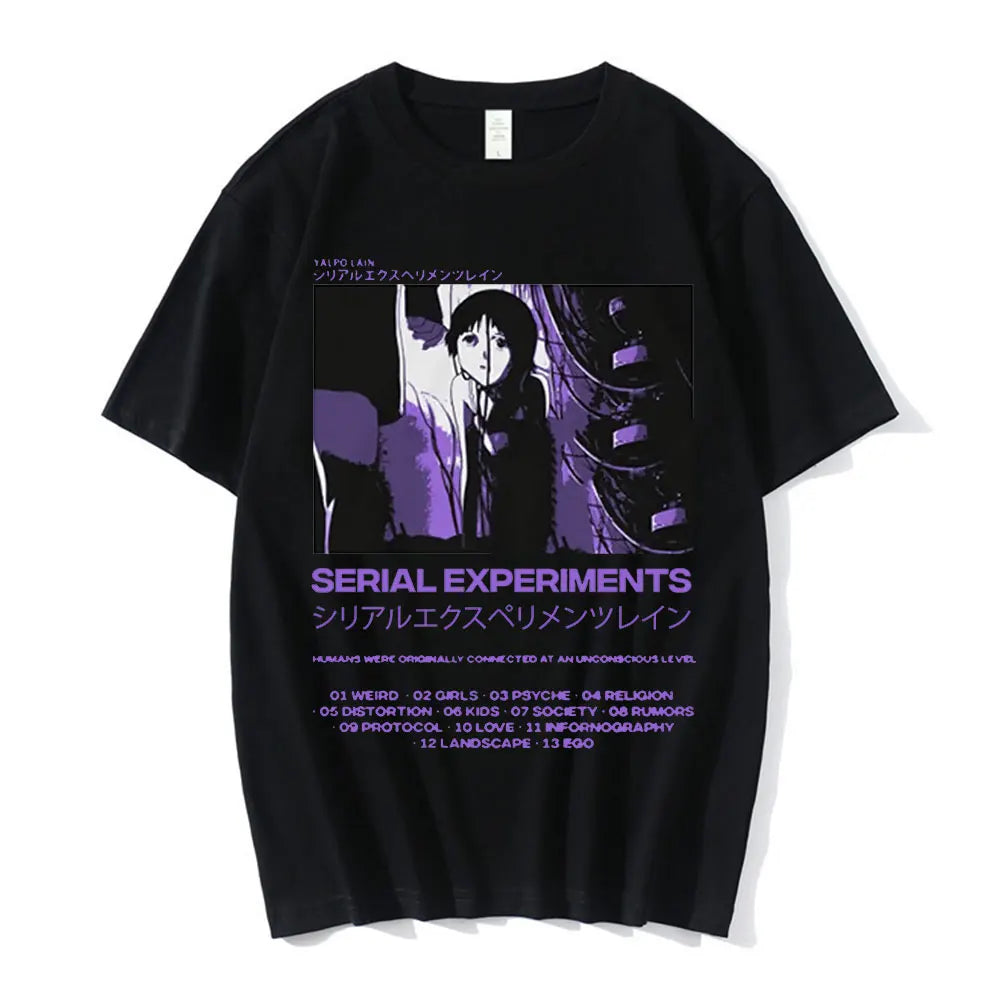 Serial Experiments Lain Tee Unisex Sci-Fi Manga