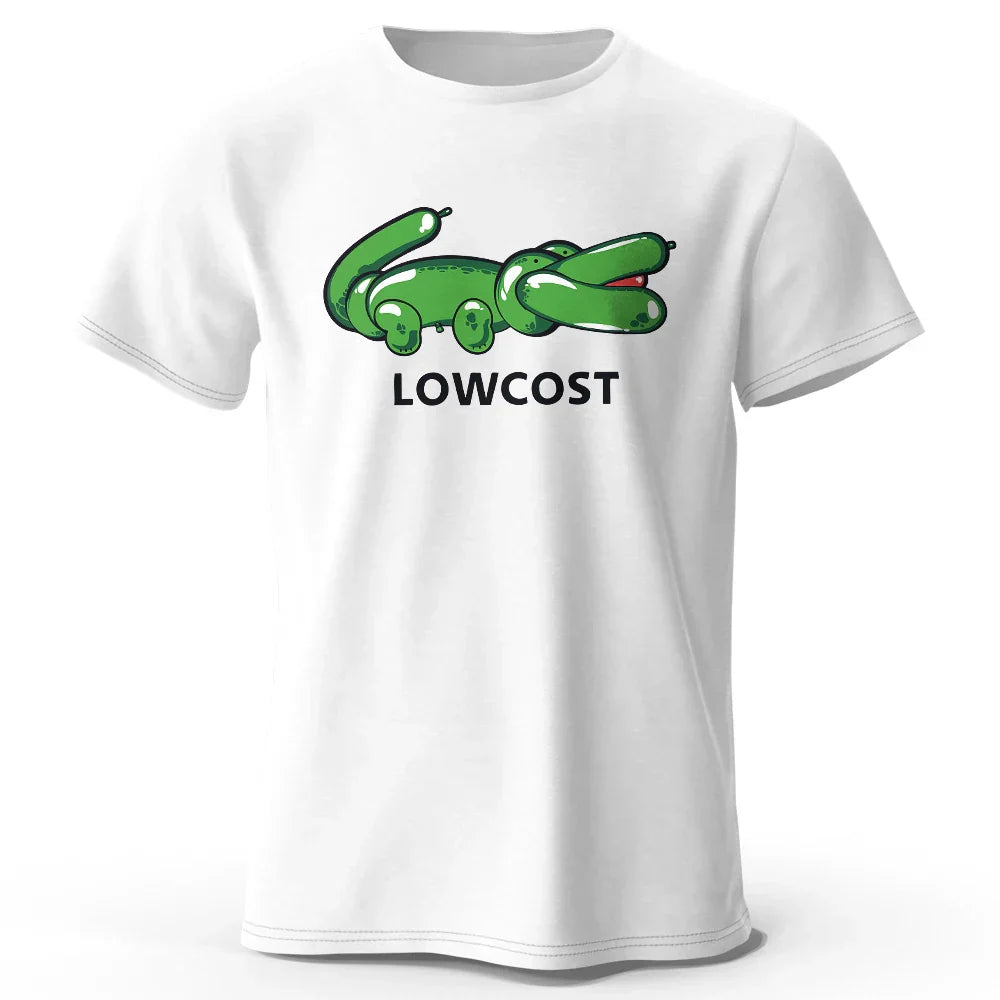 Oversized Graphic Tee - Lowcost Cotton T-Shirt