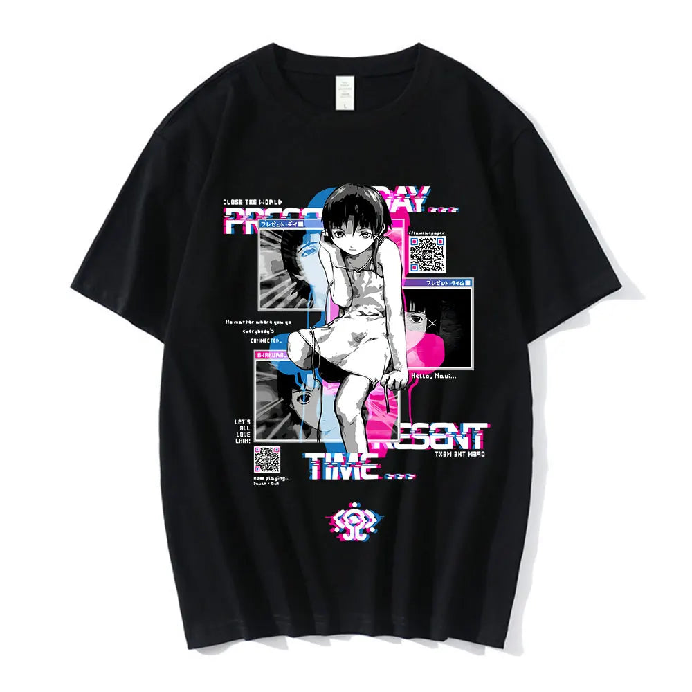 Serial Experiments Lain Tee Unisex Sci-Fi Manga