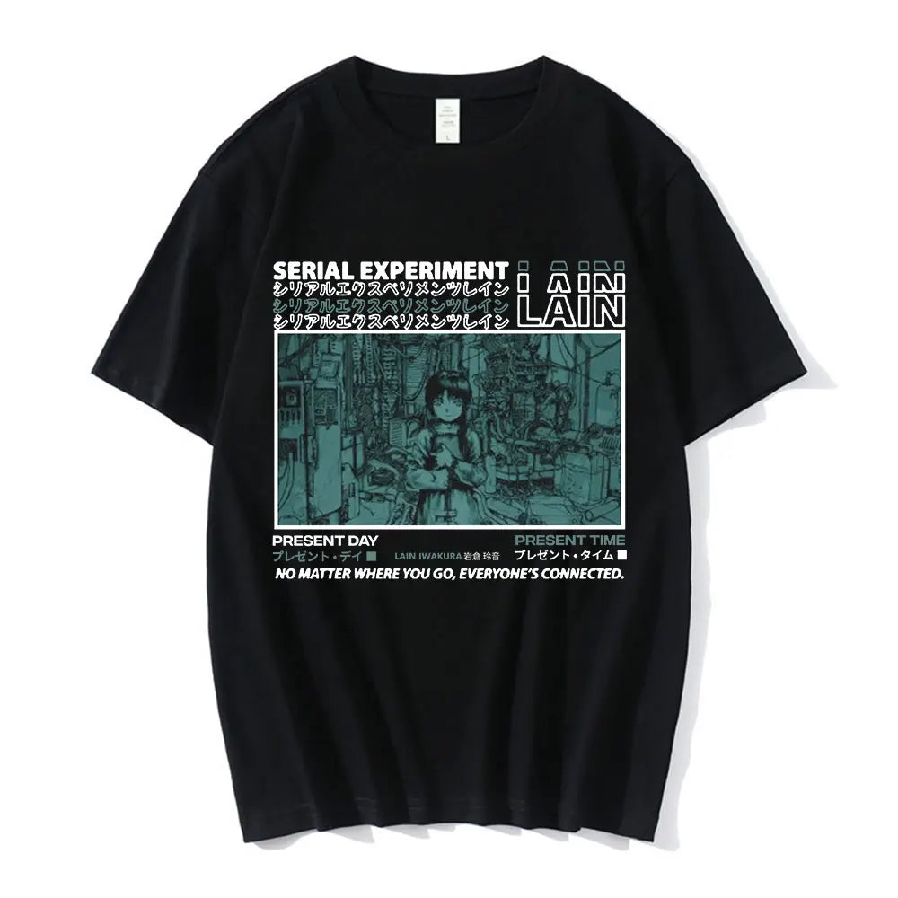 Serial Experiments Lain Tee Unisex Sci-Fi Manga
