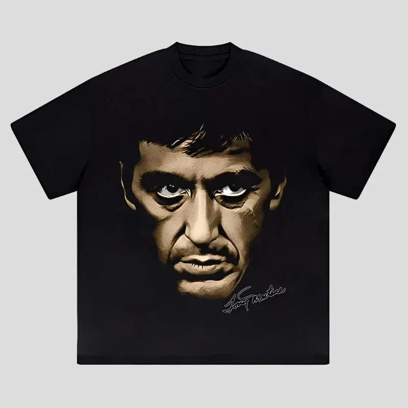 Retro Vibe Nineties Portrait Classic T Shirts Collection
