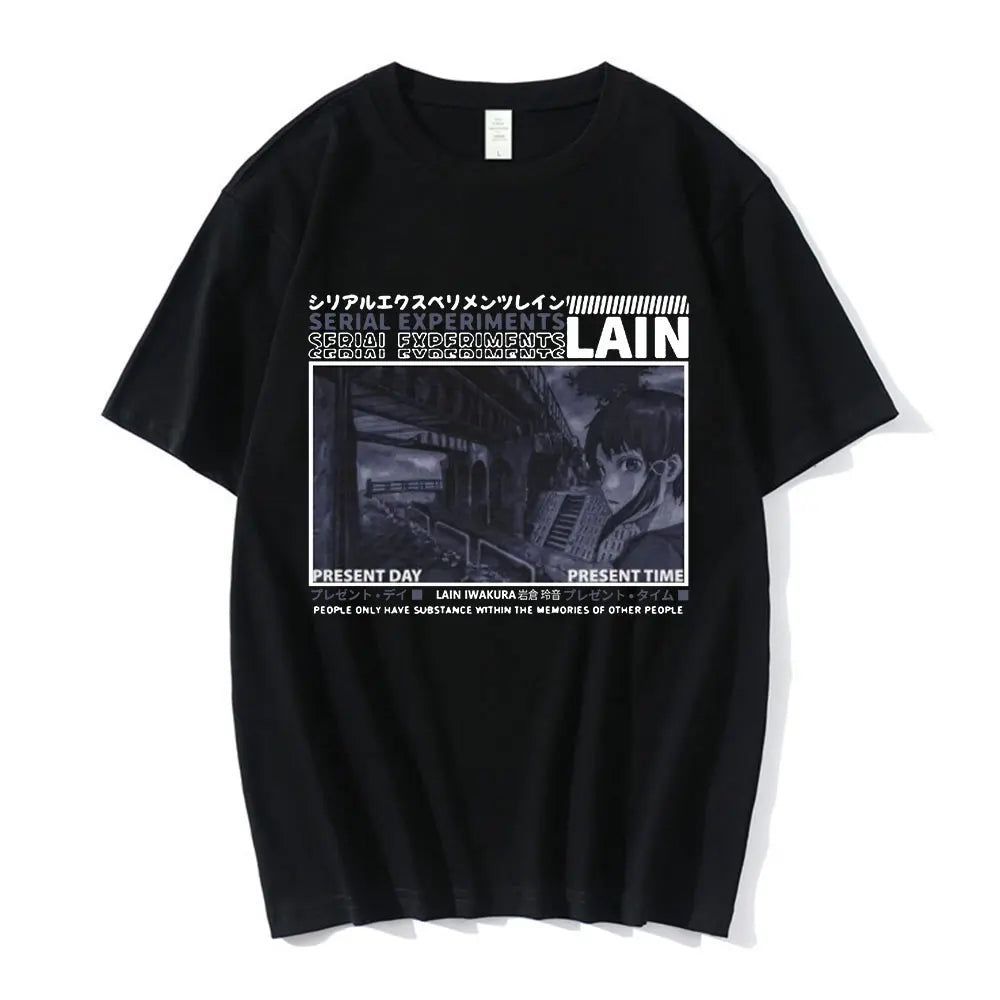 Serial Experiments Lain Tee Unisex Sci-Fi Manga