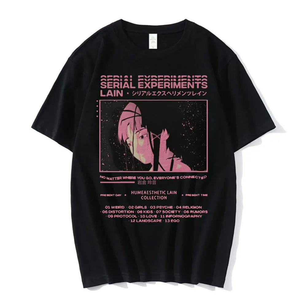 Serial Experiments Lain Tee Unisex Sci-Fi Manga