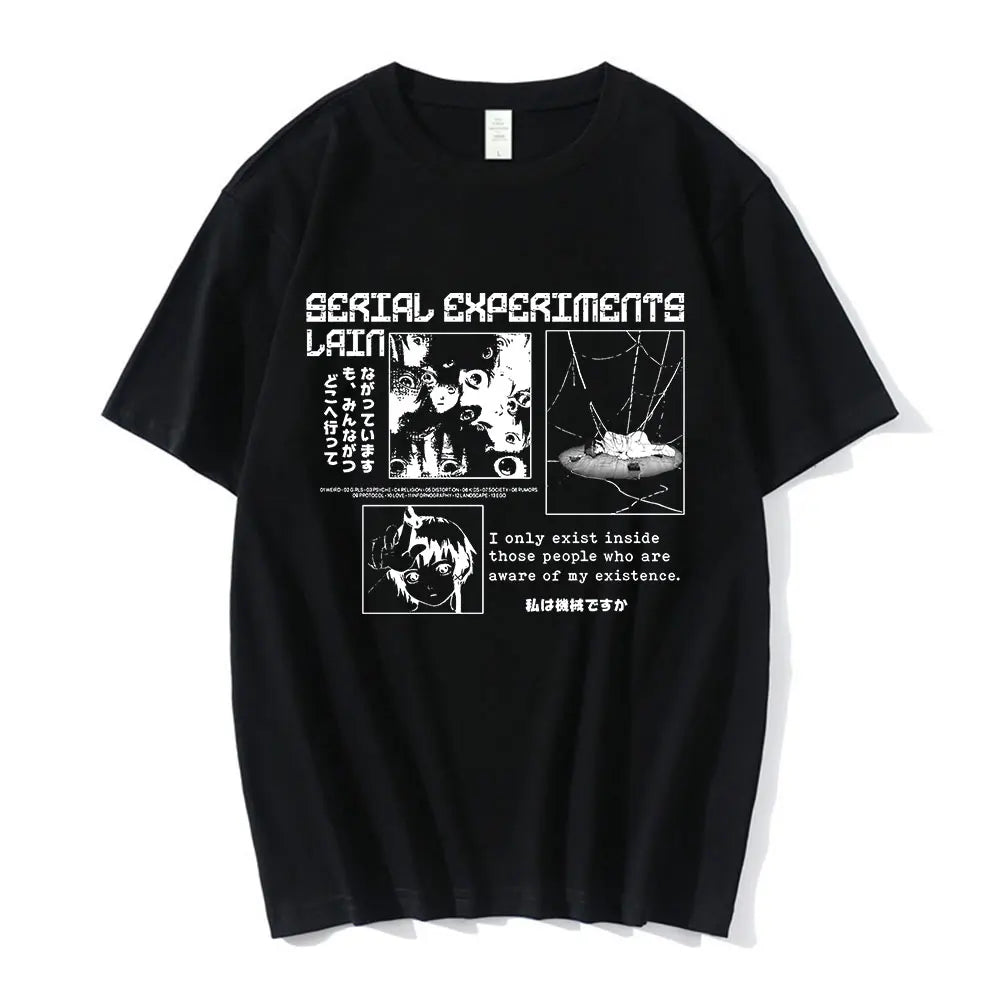 Serial Experiments Lain Tee Unisex Sci-Fi Manga