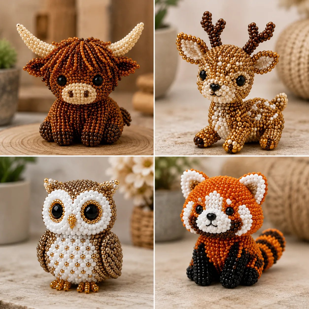 💸Riduzione di prezzo a tempo limitato🐦Il tuo nuovo hobby preferito è arrivato! -- Kit fai da te per creare piccoli animali 3D con perline