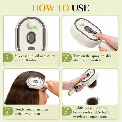 🔥 Electric Steam Hair Care Brush 2026