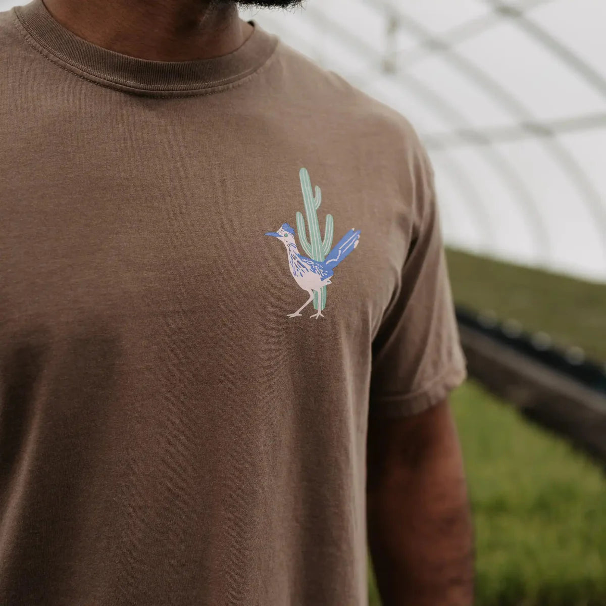 Cotton Graphic T-Shirt - Southwestern Natives Tee - Desert Nature Southwest Style